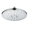 High Pressure Rainfall 2 Functional Round Portable Bathroom Shower