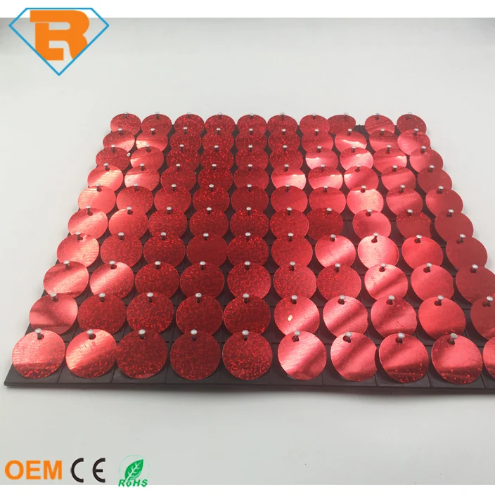 Sequin Shining Red 04