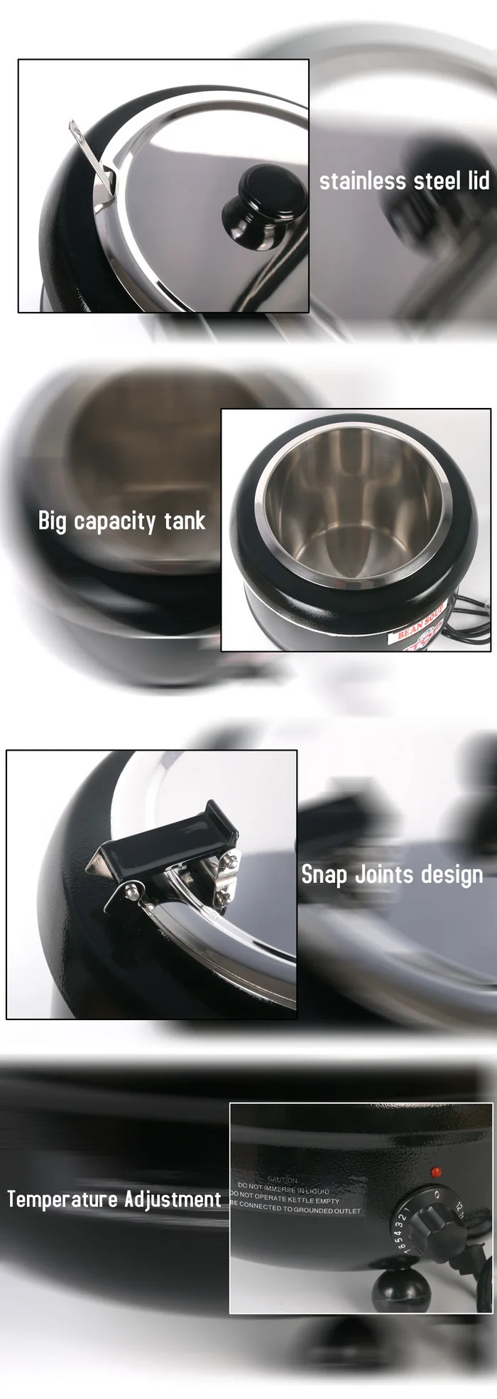 Restaurant Electric soup boiler/ Buffet Soup Warmer For sale