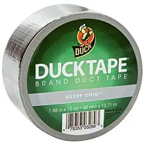 1.88 Inches x 20 Yards Blue Duck Brand 1304959 Color Duct Tape Single Roll