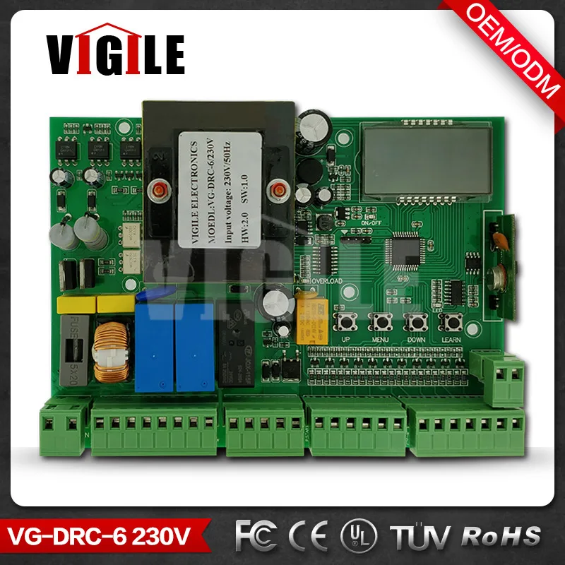 Ac 230v Swing Gate Opener Control Board Vigile Vgdrc6 230v Buy