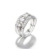 Best selling fashion couple wedding ring creative cubic zirconia rings set men women personalized jewellery wholesale