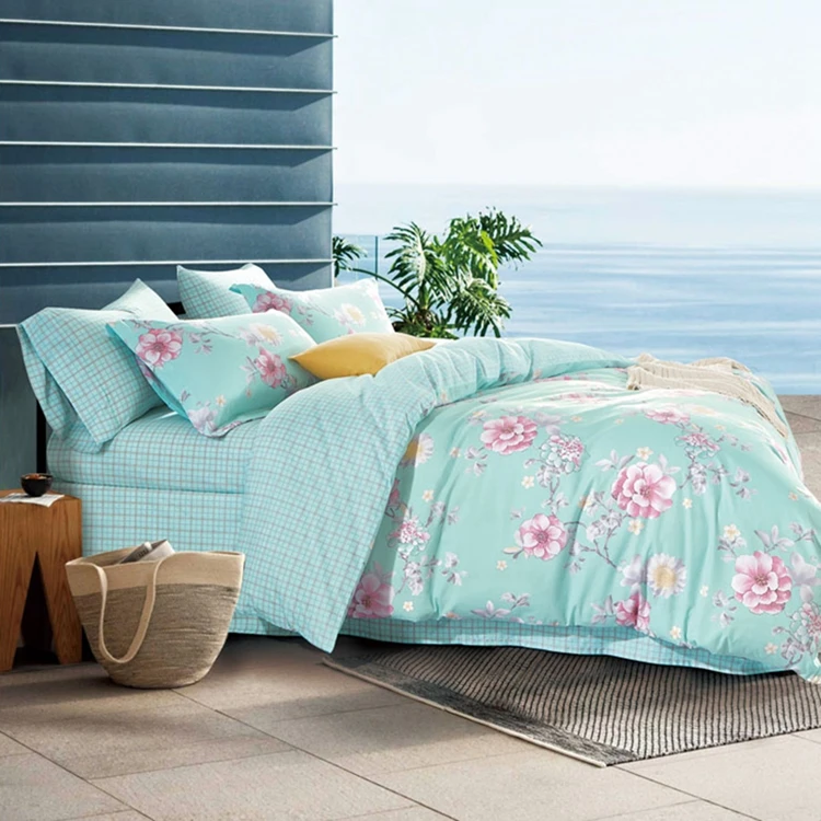 4 Pcs Dubai Duvet Cover Sets 100 Cotton 200t Printed Bedsheet Set