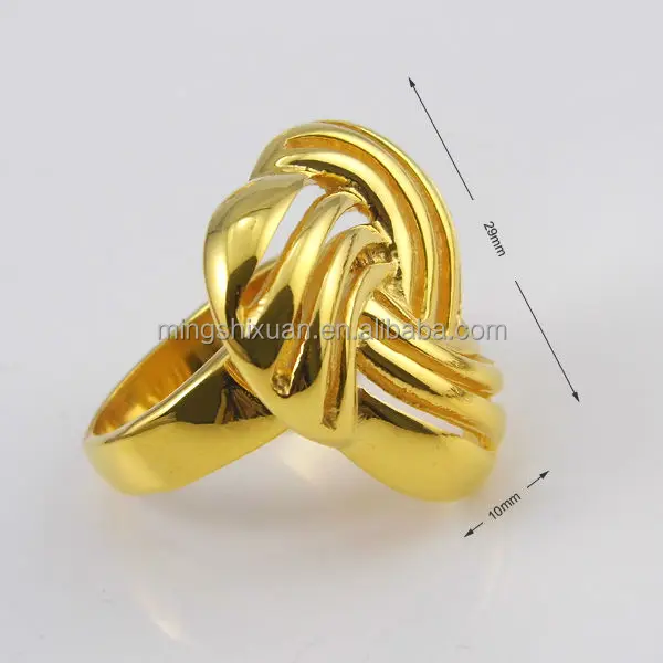 18k Fake Gold Stainless Steel Vintage Estate Flower Ring Size 8.5 For Women Ladies Buy 18k