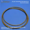 2019 resistant cold clear silicone rubber o ring for door windows