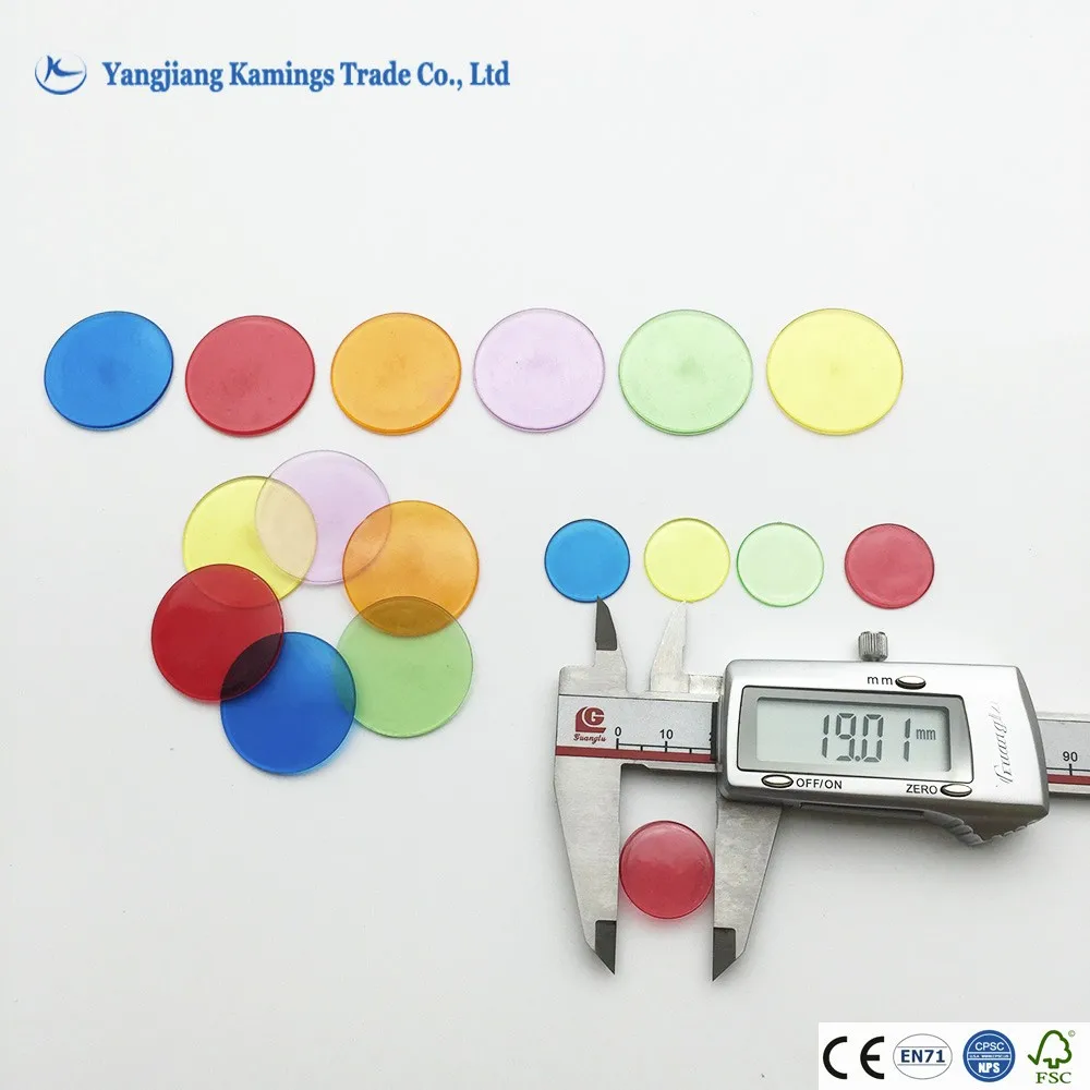 Wholesale Clear Plastic Bingo Chips Board Game Tokens Pieces - Buy ...