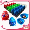Plastic Easter Egg Toy With Whistle Candy
