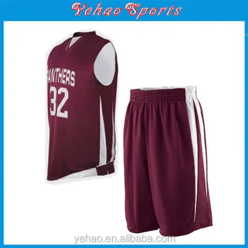 sublimation jersey maroon