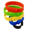 Silicone hand bracelet usb flash drive wristband usb 8gb 16g flash stick