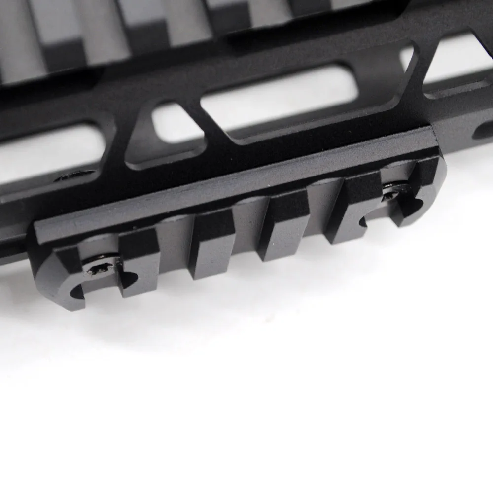 Black Color Aluminum 5 slots M-lok picatinny Rail Section fits AR15 AR-15M-LOK handguard