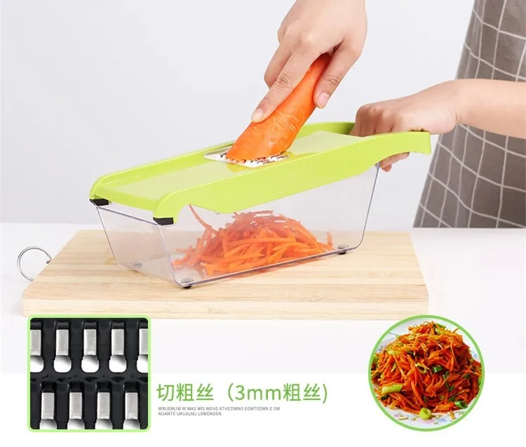 7 In 1 Multifunction Salad Spinner Fruit Juicer Manual Vegetable