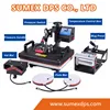Lowest Price 5 in 1 Combo t-shirt Multi Functional heat Press machine for sale
