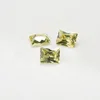 Korean Cubic Zirconia Jewelry Rectangle Shape Olive Precious Stone Price Precious Stones Loose
