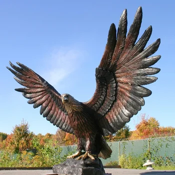 Modern Metal Bronze Large Bronze Eagle Statue Copper Hawk For Sale Buy Modern Sculpturemetal Eagle Sculpturemodren Metal Bronze Eagle Product On