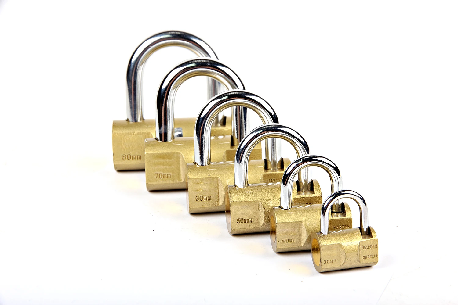 30 35 36 38 40 Mm D Shaped Anti Cut Outside Use Padlock Locks Multiple