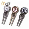 Amazon Hot Golf Souvenir Accessories Personalized Ball Marker Wholesale Golf Divot Tool With Custom Logo/Custom Golf Divot