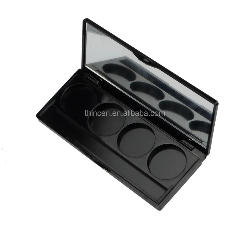 4 Hole Wholesale Diy Custom Box Empty Eyeshadow Palette Private Label
