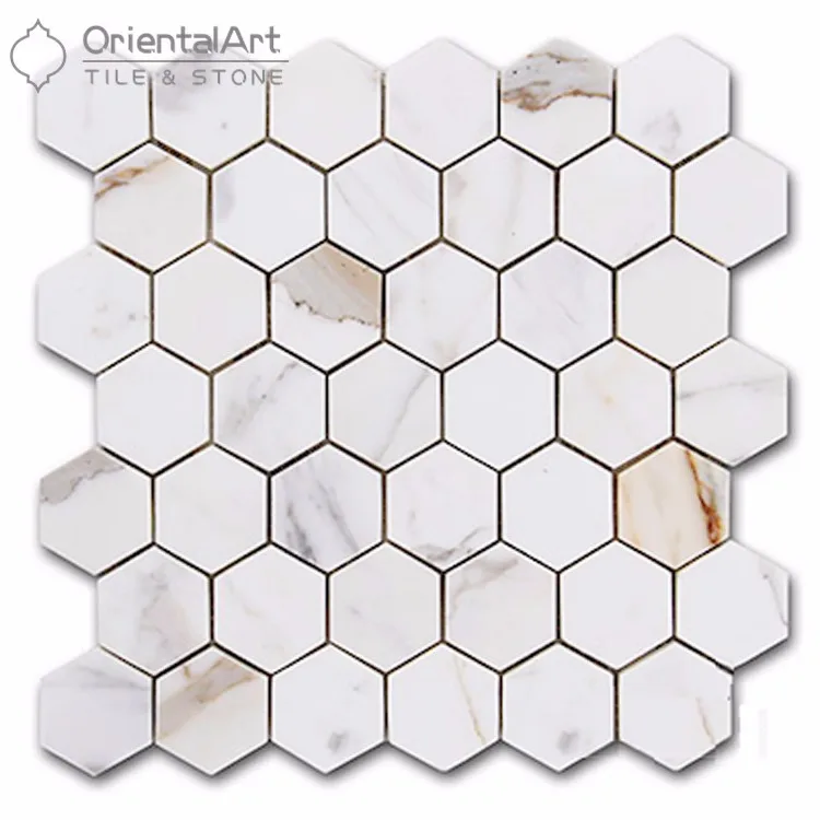 china suppliers century mosiac hexagon marble mosaic