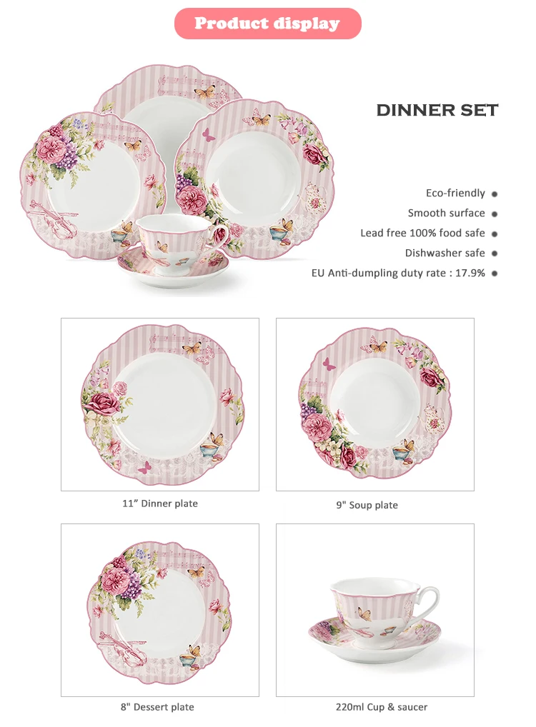 Homewares 20 Pcs Wedding Complete Dinner Set Porcelain Dinnerware Buy