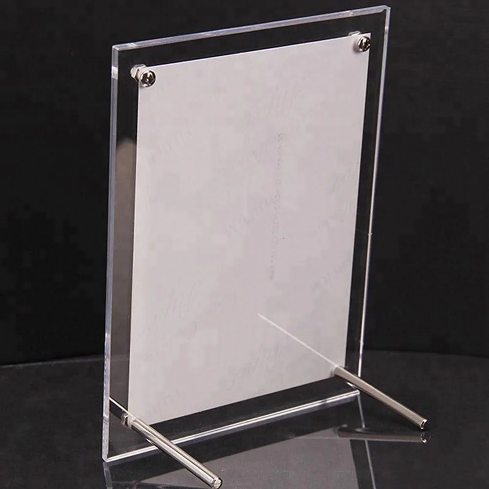 рамка для фото стеклянная без рамы