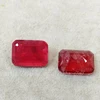 High Quality Natural Unheated Emerald Cut Octagon Shape Red Ruby Price Sales Per 1 carat