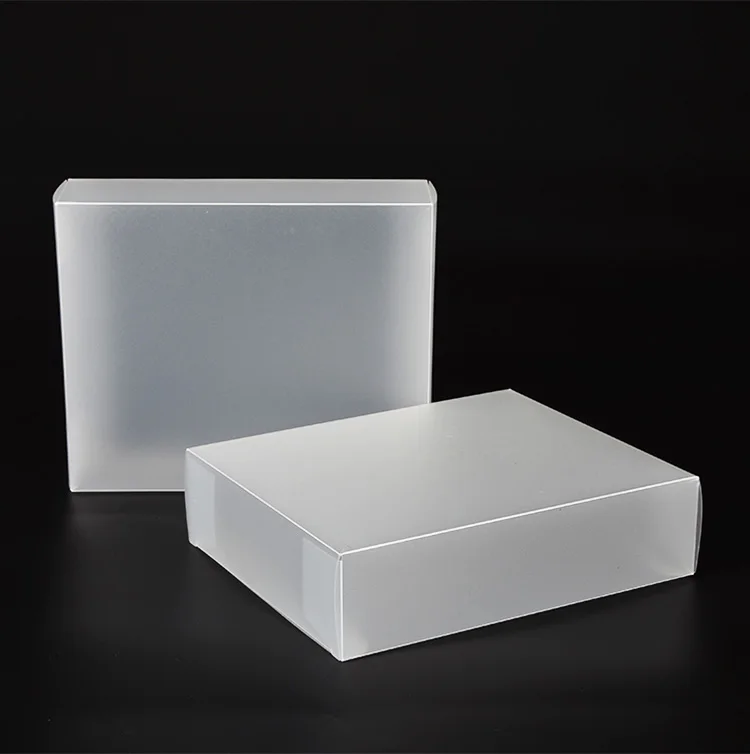 Customized Logo Biodegradable Clear Pvc Plastic Packaging Box with Handle