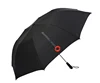 Black color double layer windproof auto open 2fold umbrella