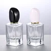 Refillable oriental vintage recycled rectangle empty crystal perfume bottles 30ml 50 ml 100ml