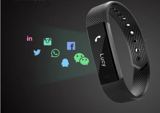 HOT!!!Bluetooth Wireless Smart Bracelet,waterproof veryfit2.0 Version information push call to remind the movement bracelet