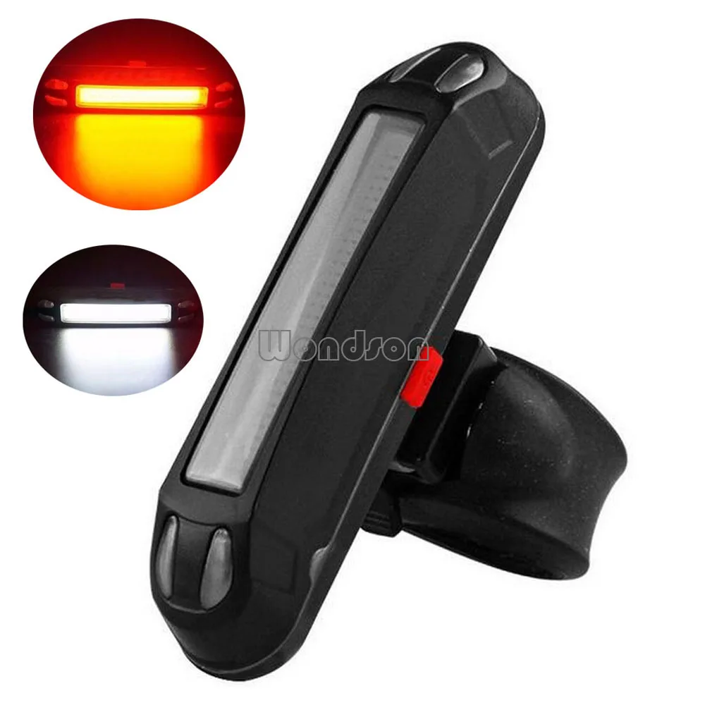 USB Rechargeable LED Bicycle Head Front Light Bike Bicycle Headlight