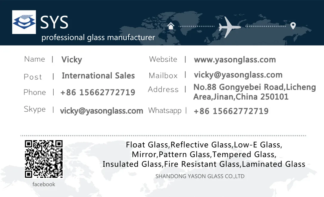 Yason High Quality Double Building Laminated Glass For Window