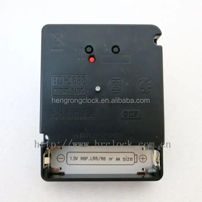 Dcf Radio Controlled Clock Movement Hd1688 Silent Clockworks For Radio