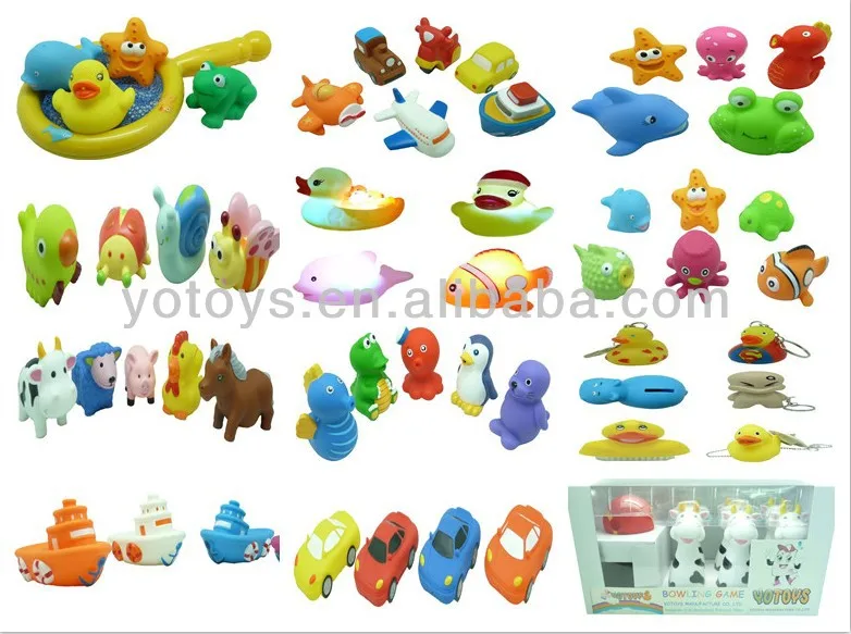 Cute Vinyl Plastic Ocean Animal Floating Squirt Kids Toy,Sea Fish Toy