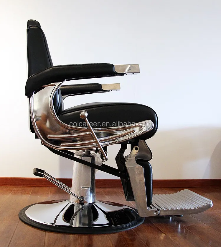 Best Selling Black Cheap Prices Men Hydraulic Vintage Barber Chair For Station