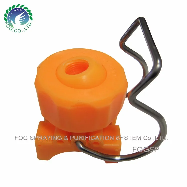 Clamp Tube Water Spray Plastic Nozzle,Pp Adjustable Cleaning Pipe Clamp