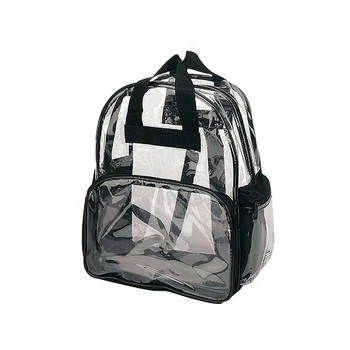 clear plastic backpack