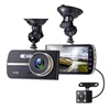 4 inch Dual lens Action camera JL5601+GC1243 user manual fhd 1080p car camera dvr recorder video Car Security Dash cam
