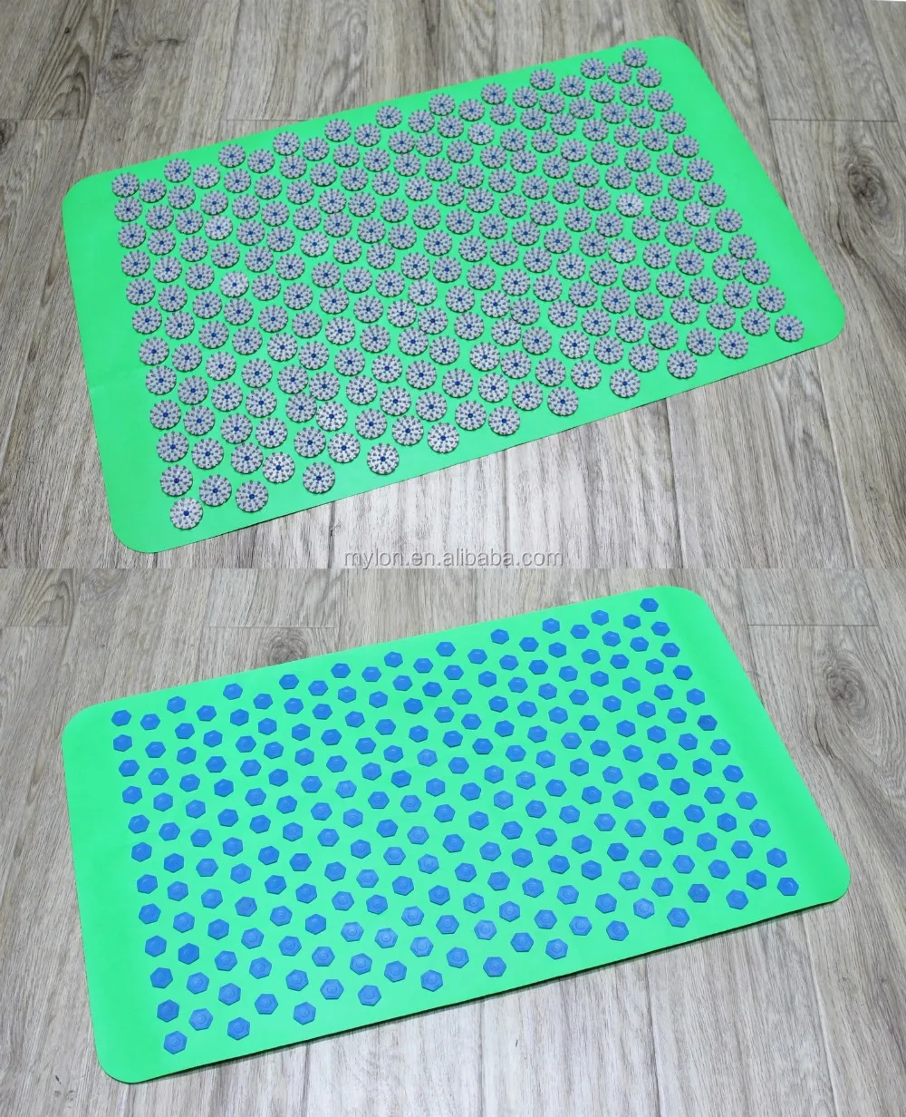 Bed Of Nails Green Original Acupressure Mat For Back/body Pain
