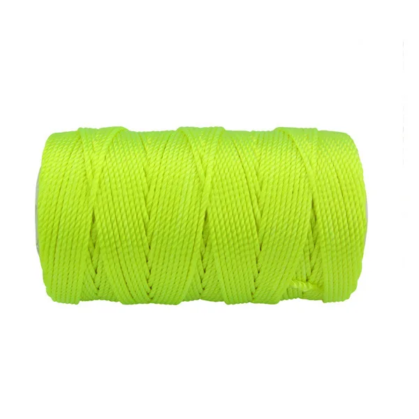 1000 Feet, Fluorescent Orange Twine Cord Braided Nylon Mason Line