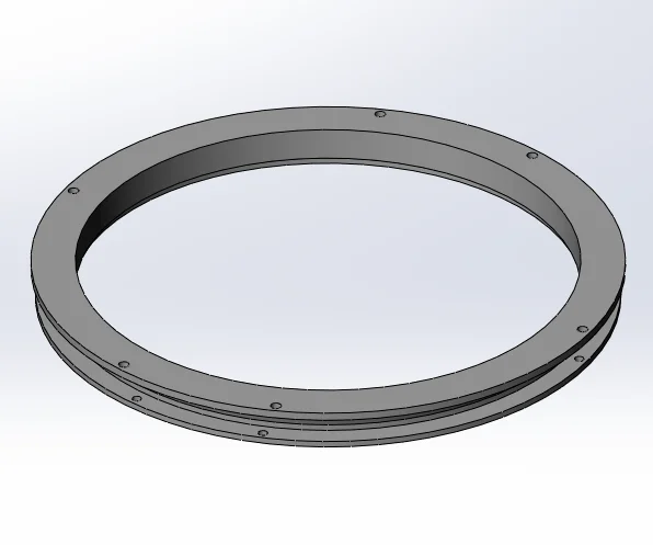 
Top quality turntable full trailer / truck turntable / slewing turntable 