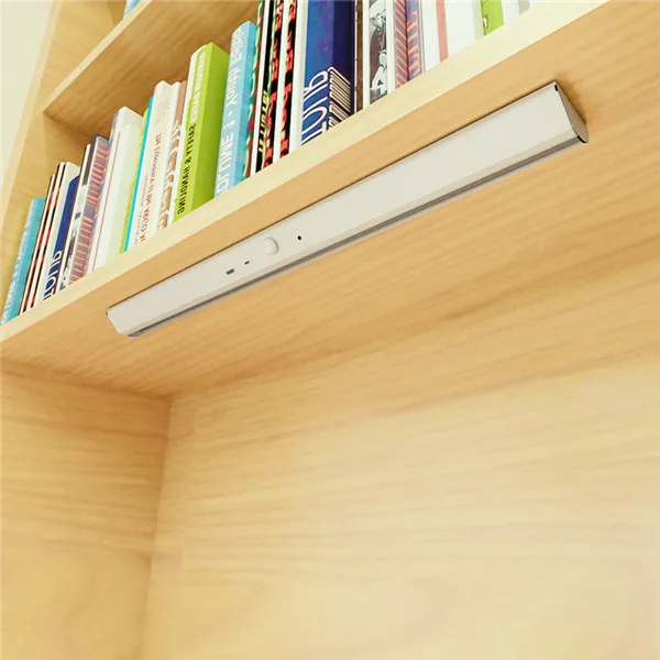 battery operated under cabinet led ir sensor light aluminum 1-3W white warm white, led sensor light for cupboard/wardrobe