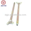 Plastic screw type butterfly valve screws / wing nuts bolt screw