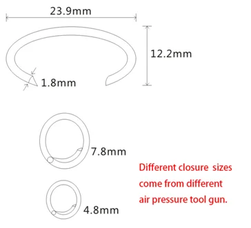 Staple Gun Sizes Chart