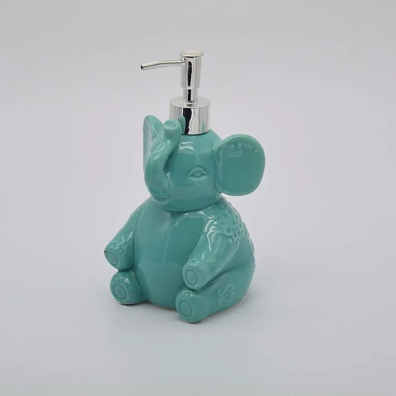 Elephant Design Ceramic Liquid Soap Dispenser Bottle Pump Kitchen Bathroom Accessory Buy