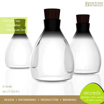 Decorative Microwave Safe Fashion Pyrex 50ml Glass Olive Oil