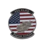 Metal material souvenir coin America flag embossed custom coin