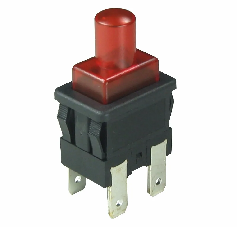 Single/double Pole Momentary/latching Onoff Illuminated Rectangular
