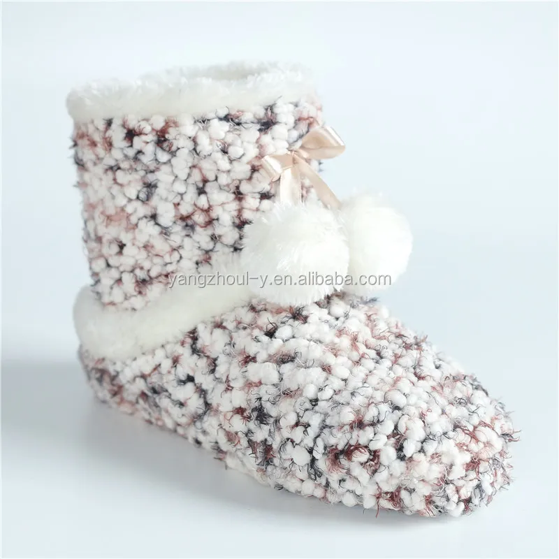 Ladies Dou Dousha slipper boots