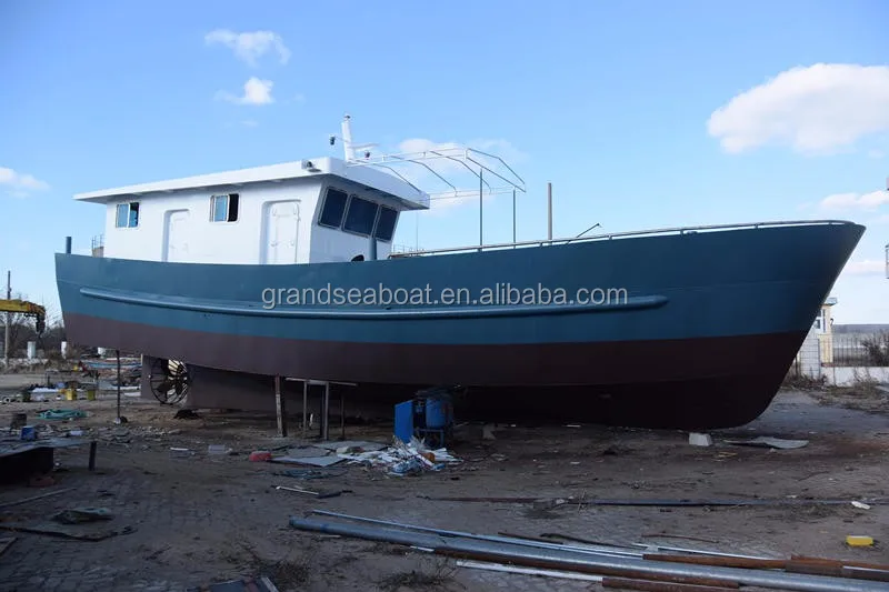 16.5m Steel Material Professional Gill Net Commercial Fishing Boat