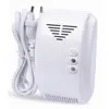 12V/220V Wired Wireless Wall Mounted Sound and Light Gas Safety Device, Kitchen Fixed LPG Gas Leak Detector Sensor
